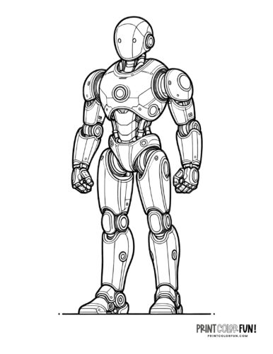 Beep boop robot drawings coloring pages for creative tech activities at