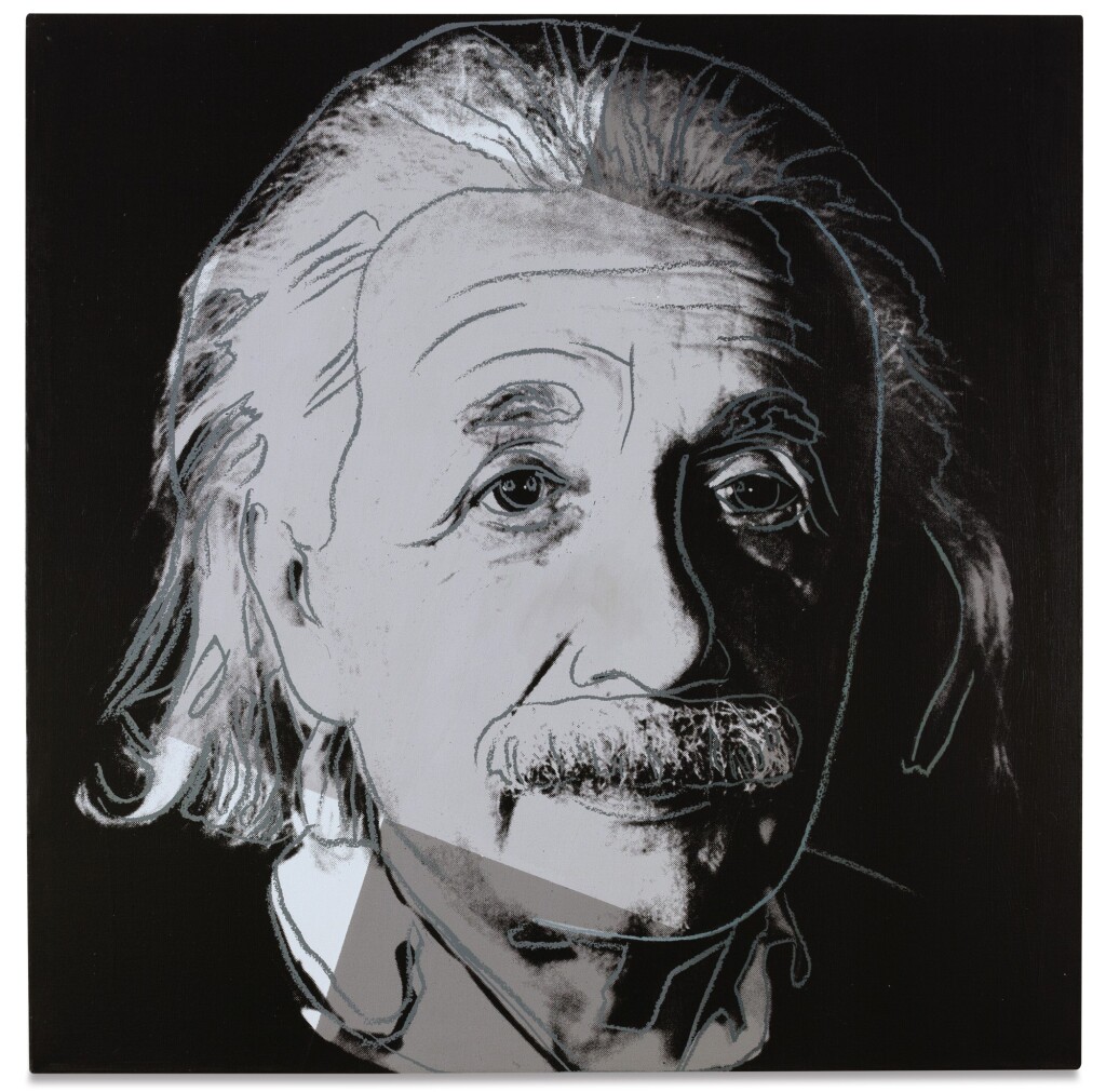 Andy warhol albert einstein from ten portraits of jews of the th century contemporary art evening auction sothebys