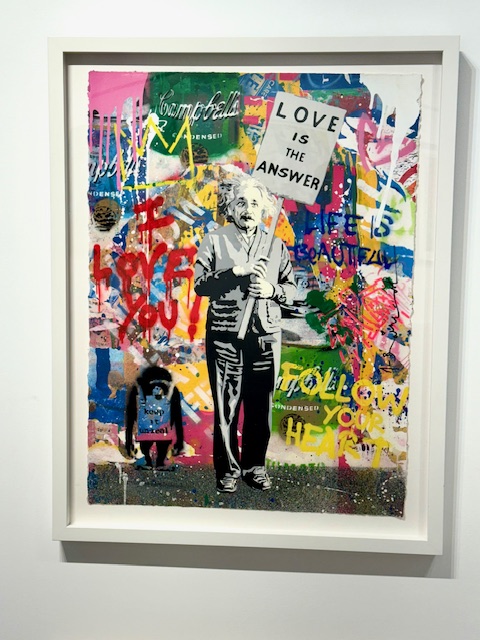 Andy warhol albert einstein from the ten portraits of jews of the twentieth century screen print