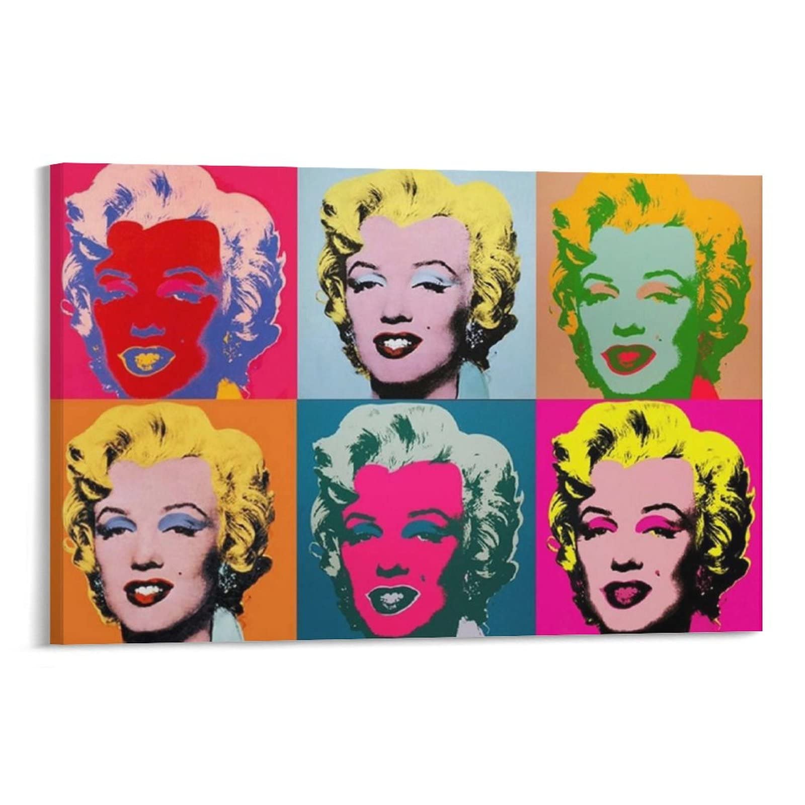 Andy warhol andy warhol great world class artist painting artwork marilyn art print poster print canvas painting wall art modern home der hanging poster picture wall picture prints gift xinch