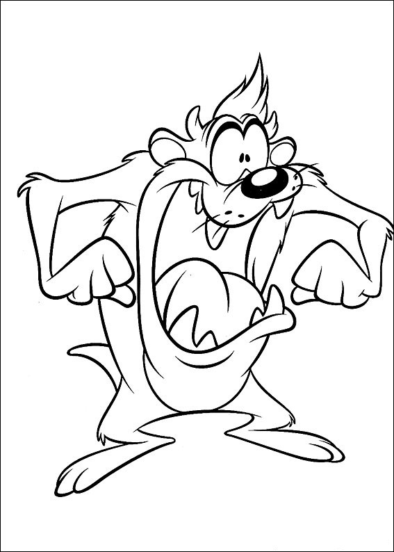 Free printable looney tunes coloring pages for kids