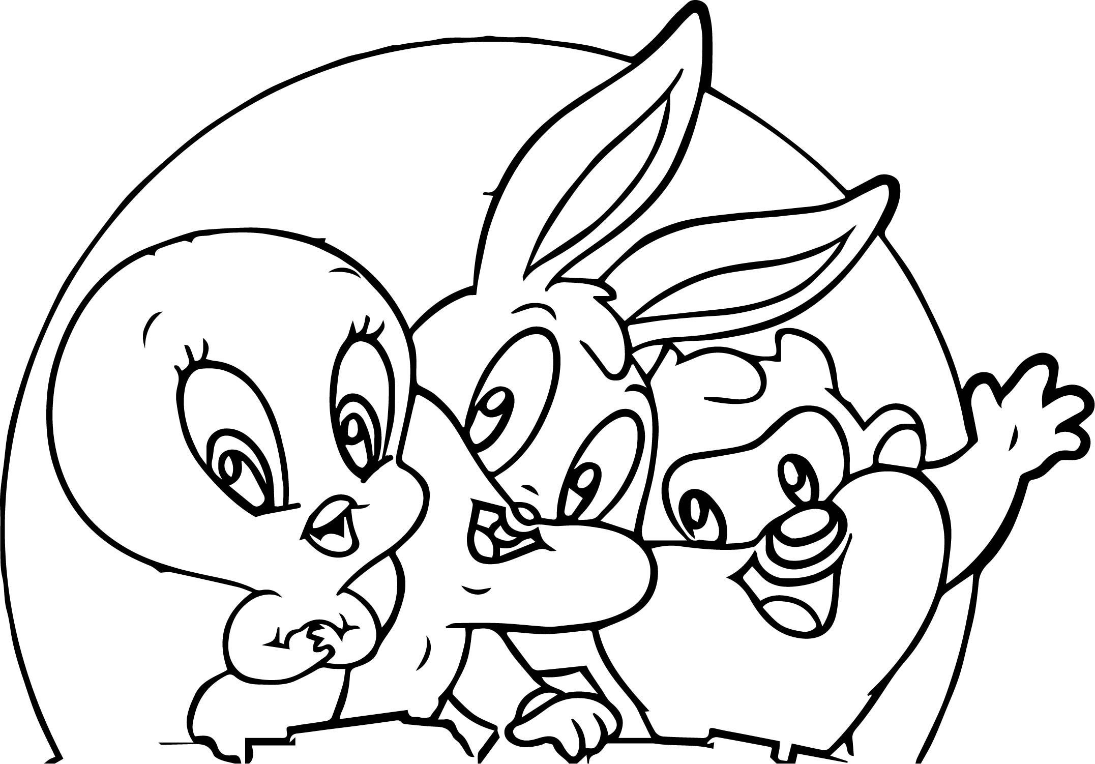 Cartoon coloring pages