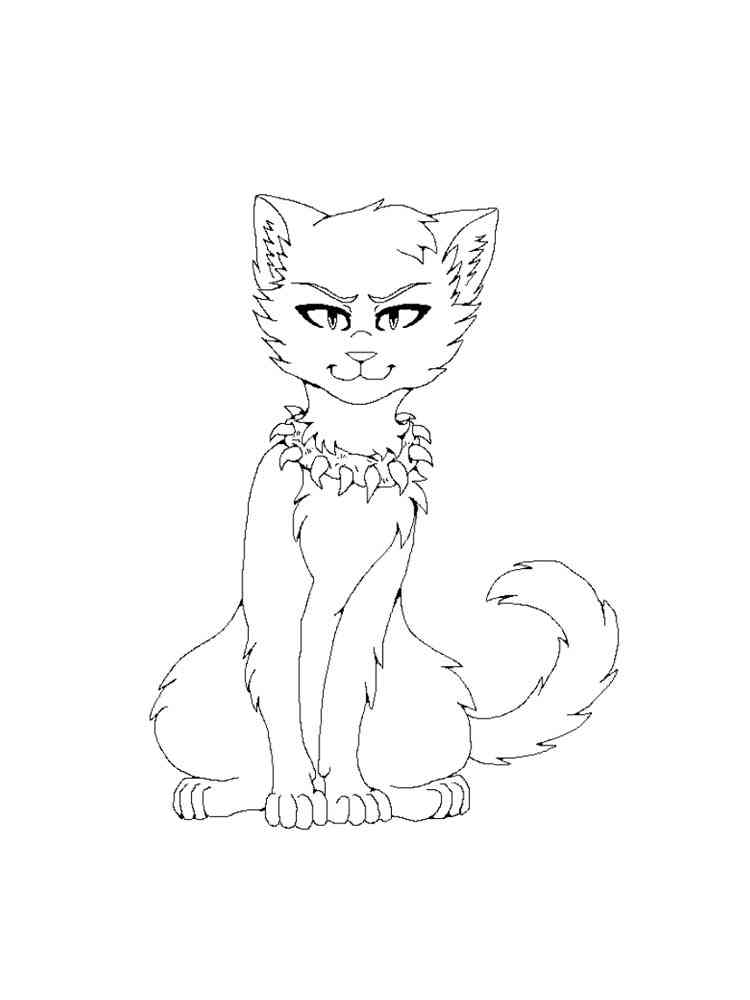 Warrior cats coloring pages