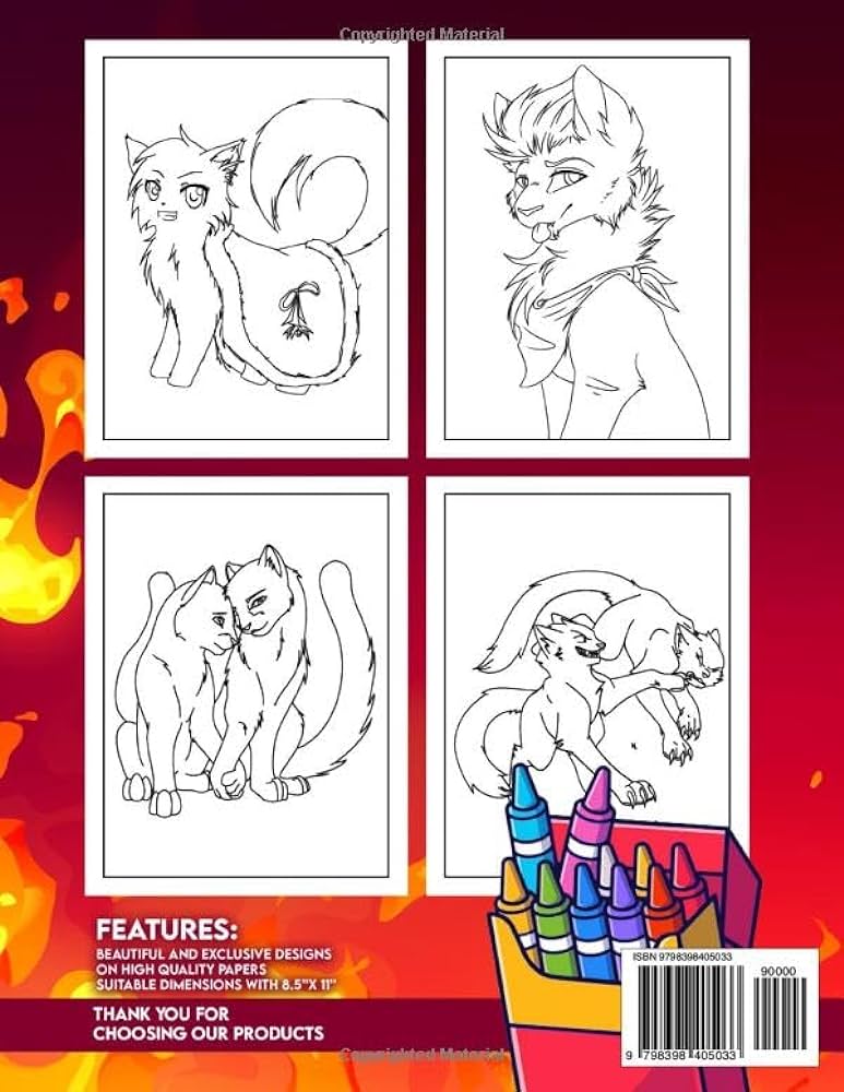 W cats coloring book premium illustration pages to color with one sided coloring pages for kids toddlers adults bibi bona books