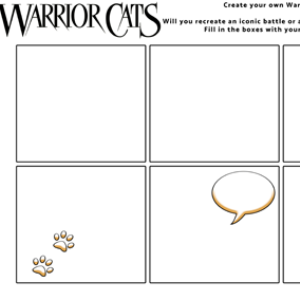 Stuck at home entertain yourselves with warrior cats activity sheets warrior cats