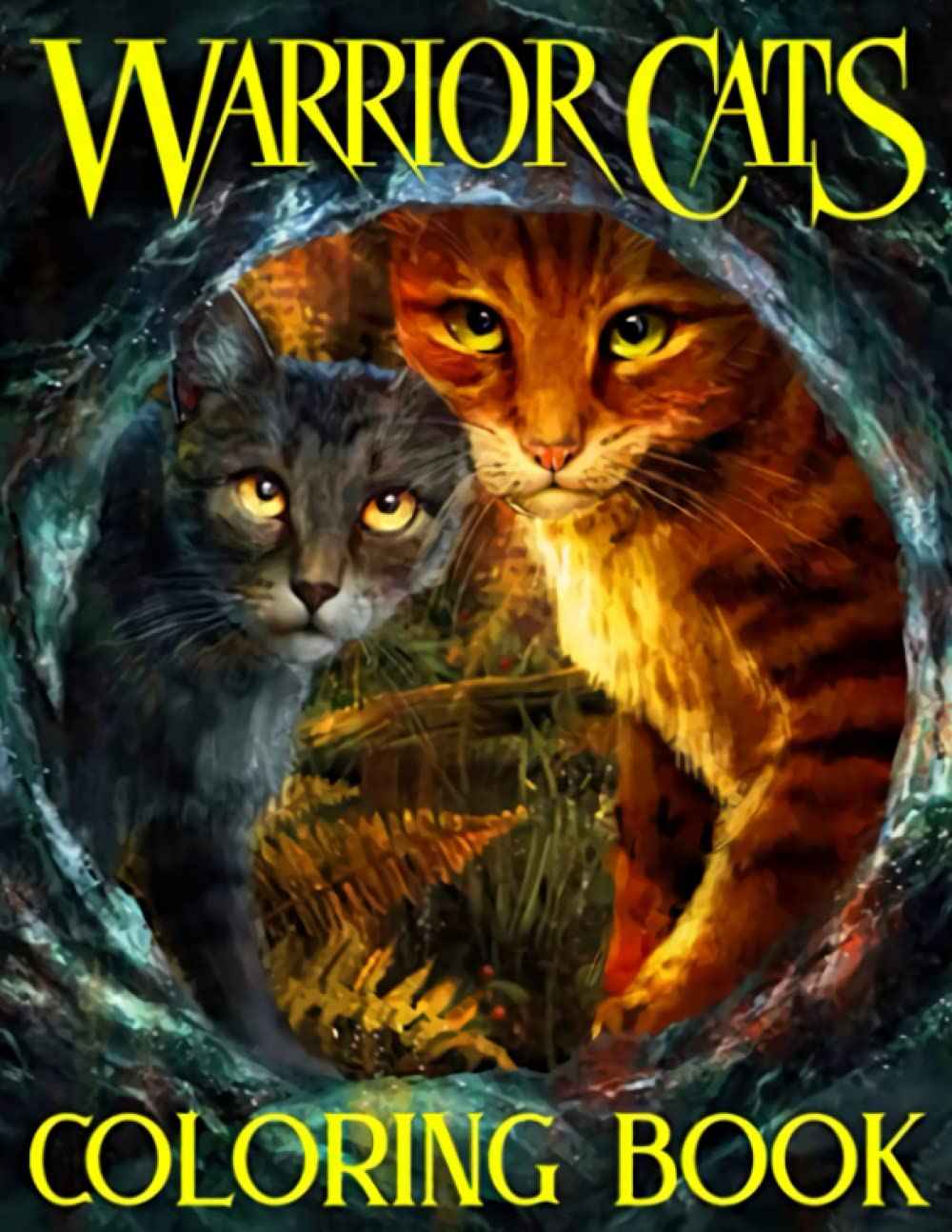 Warrior cats coloring book an interesting book for anyone loving art and something scary and horrific by robinson willie