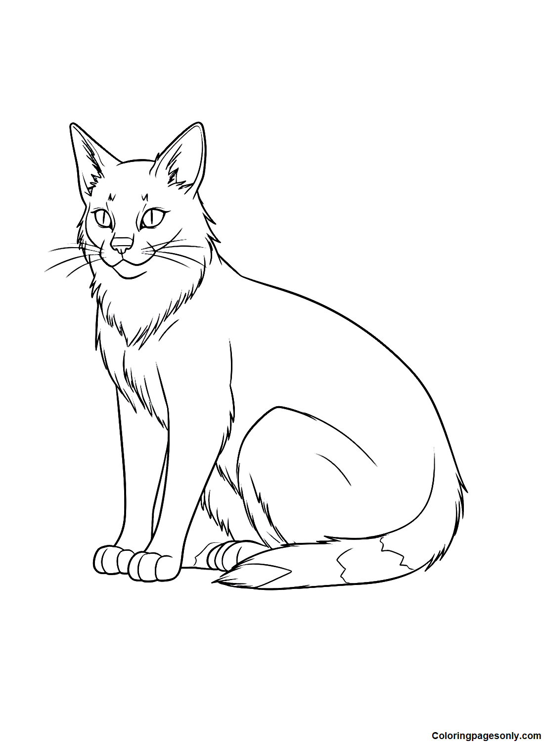 Warrior cats coloring pages printable for free download