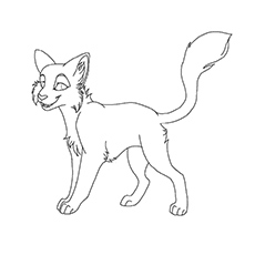 Top free printable warrior cats coloring pages online