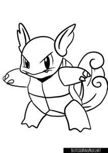 Pokemon coloring pages