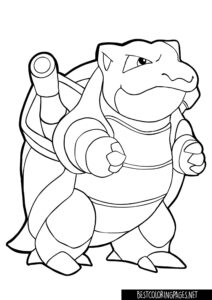 Pokemon coloring pages