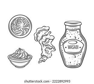 Wasabi sketch images stock photos d objects vectors