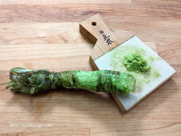 Is it true that most of the wasabi served outside of japan is a mixture of horseradish mustard and food coloring