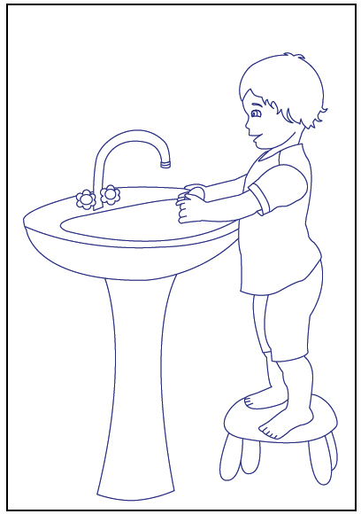 Free potty training coloring pages for download