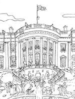 Washington dc coloring book pages