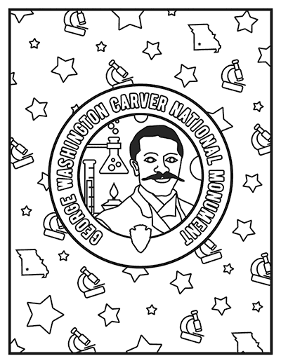 Park coloring pages missouri national parks passport challenge