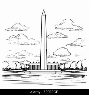 Washington monument hand