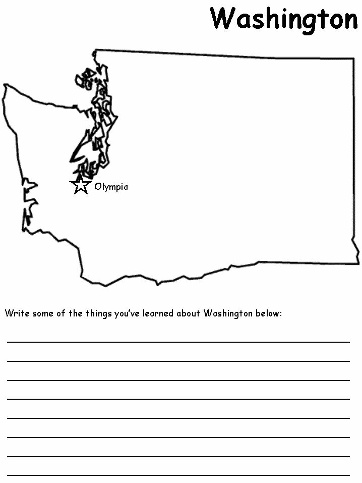 Washington state map washington state history middle school history social studies elementary