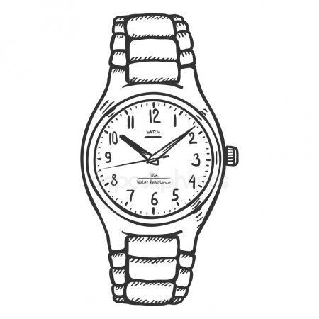 Colorg pages wrist watch watch sketch wrist watch watch drawg