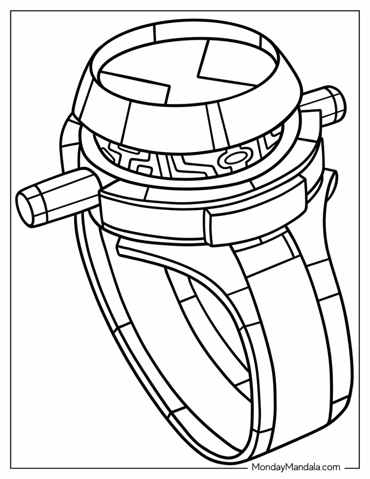 Ben coloring pages free pdf printables