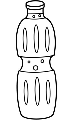 Water bottle coloring page free printable coloring pages