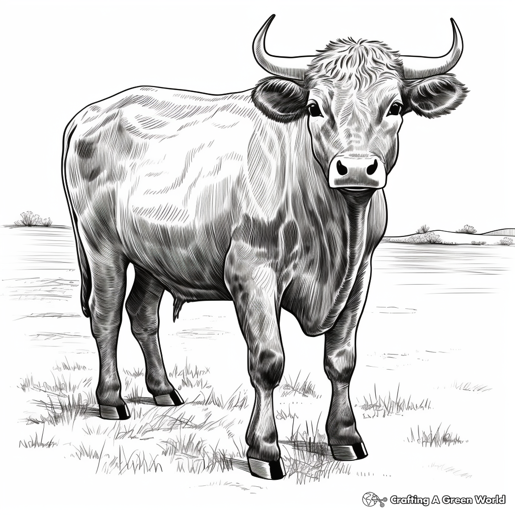 Buffalo coloring pages