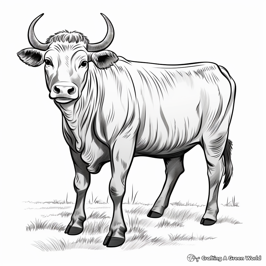 Buffalo coloring pages