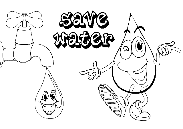 World water day coloring pages printable for free download