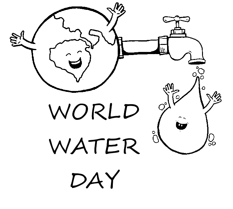 World water day coloring pages printable for free download