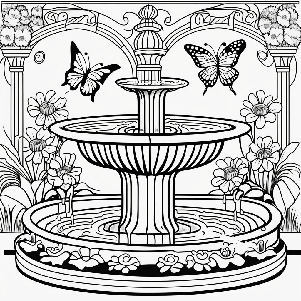 Art coloring page