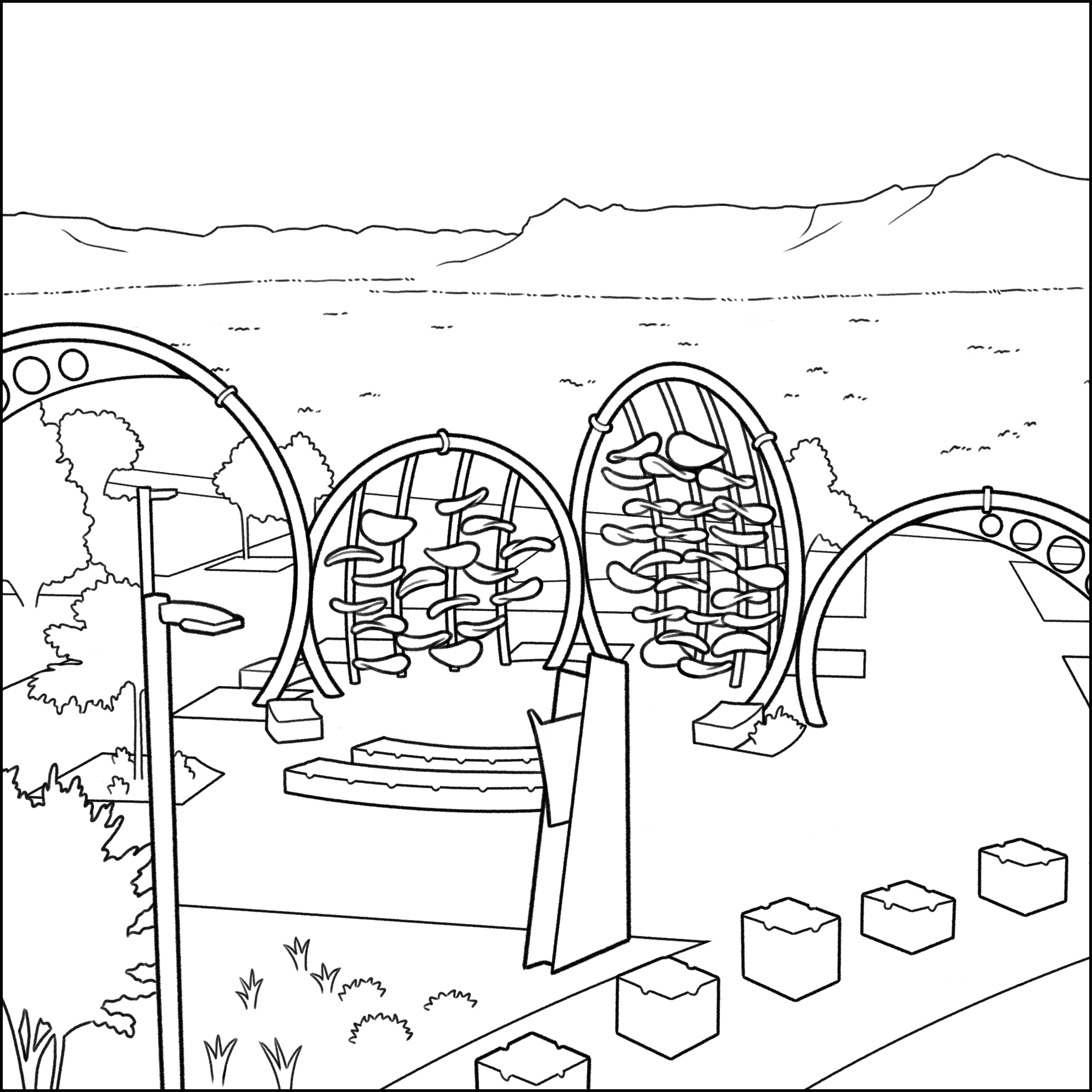 Coloring book pages â luckey climbers