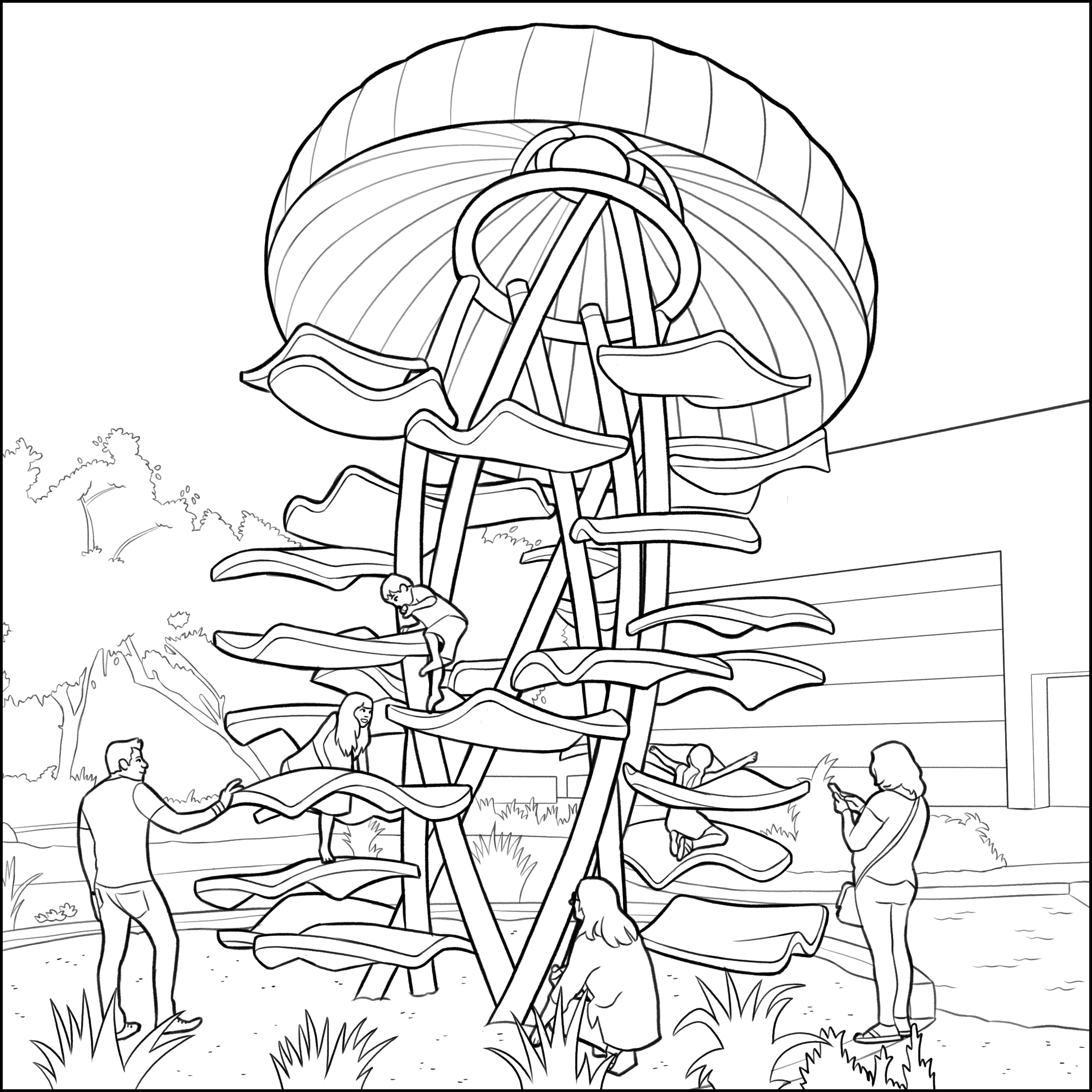 Coloring book pages â luckey climbers