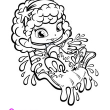 Pinypon water park coloring pages