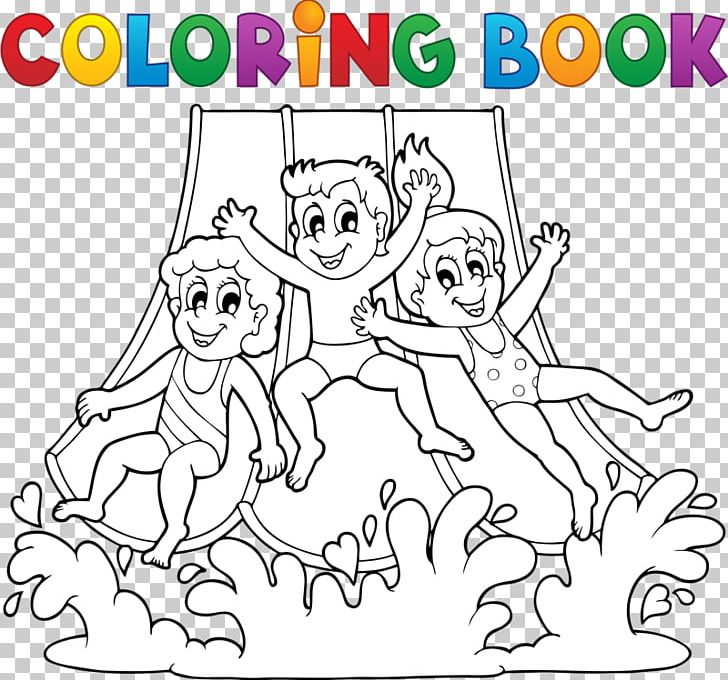 Yellowstone national park coloring book water park amusement park png clipart art black and white book