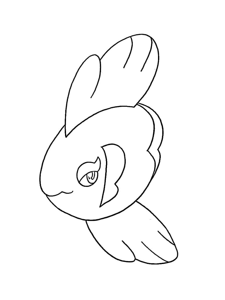 Alomomola pokemon coloring page