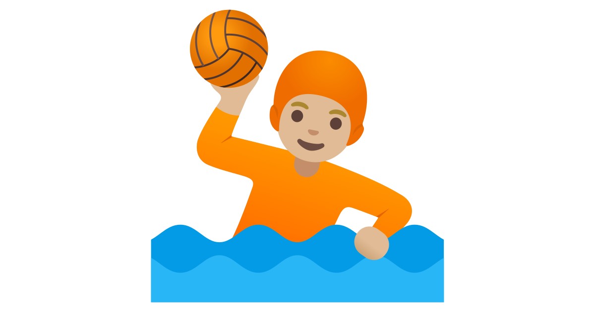 Ðð person playing water polo medium