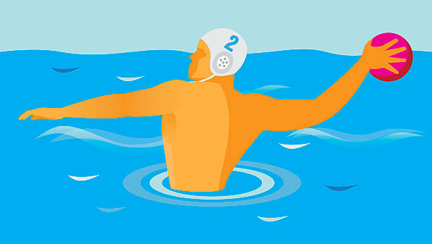 Water polo cap stock illustrations royalty