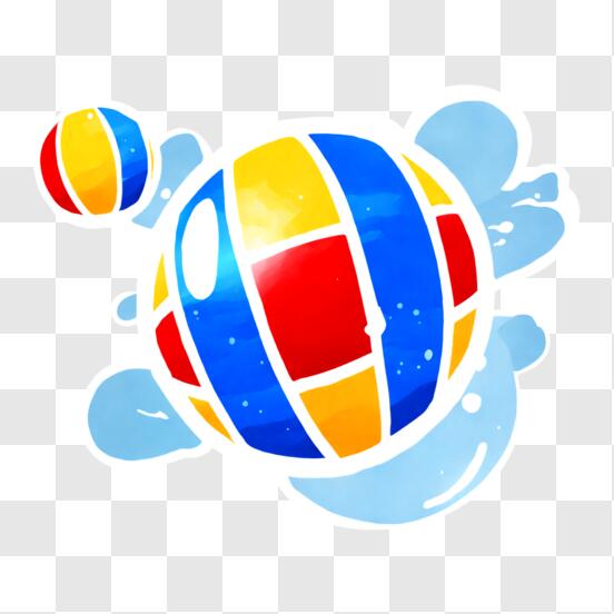 Water polo ball png