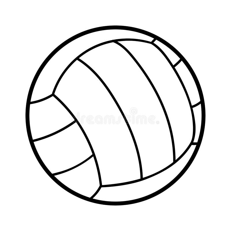 Book coloring volleyball stock illustrations â book coloring volleyball stock illustrations vectors clipart