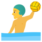 Emoji ð â in a man playing water