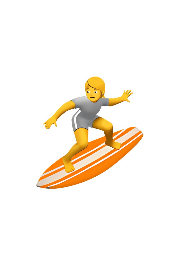 Experience the thrill of surfing with this emoji ð