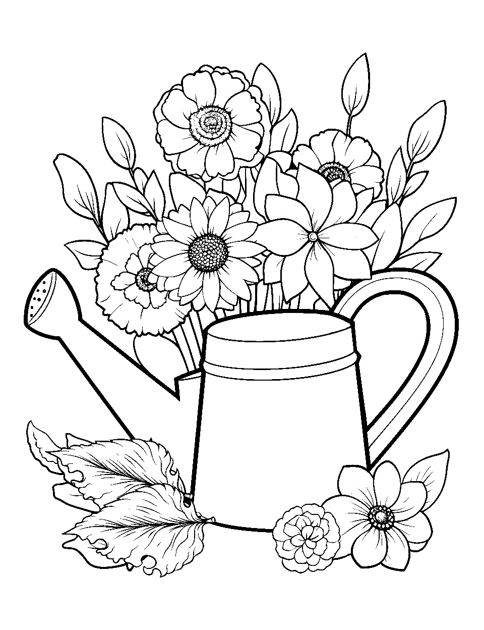 Preschool coloring pages free printable sheets