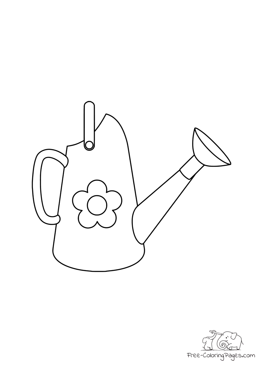 Coloring pages home housework