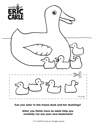 Eric carle printables activities brightly