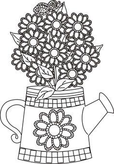 Watering can coloring pages eas coloring pages watering can watering