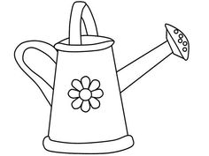 Watering can coloring pages eas coloring pages watering can watering