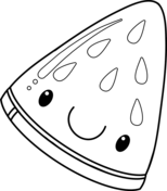 Watermelons coloring pages free coloring pages