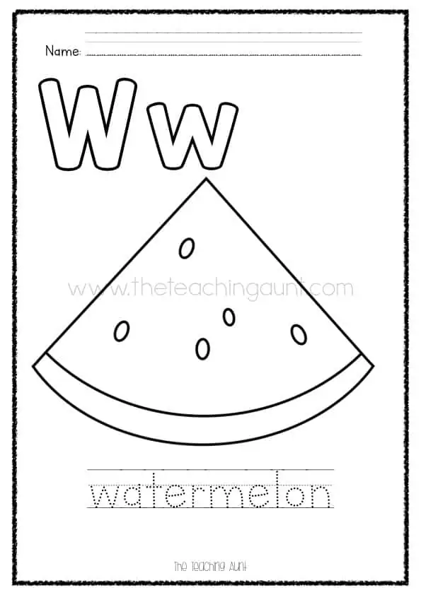 Watermelon art and craft activity