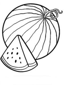 Watermelon coloring pages âï free coloring pages