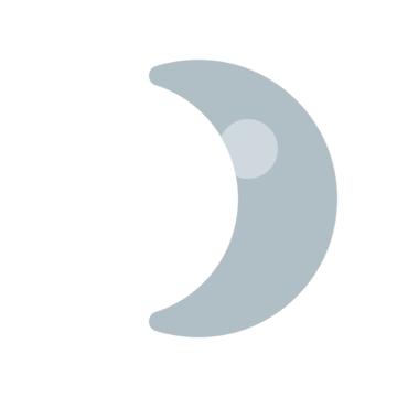 Waxing crescent png transparent images free download vector files