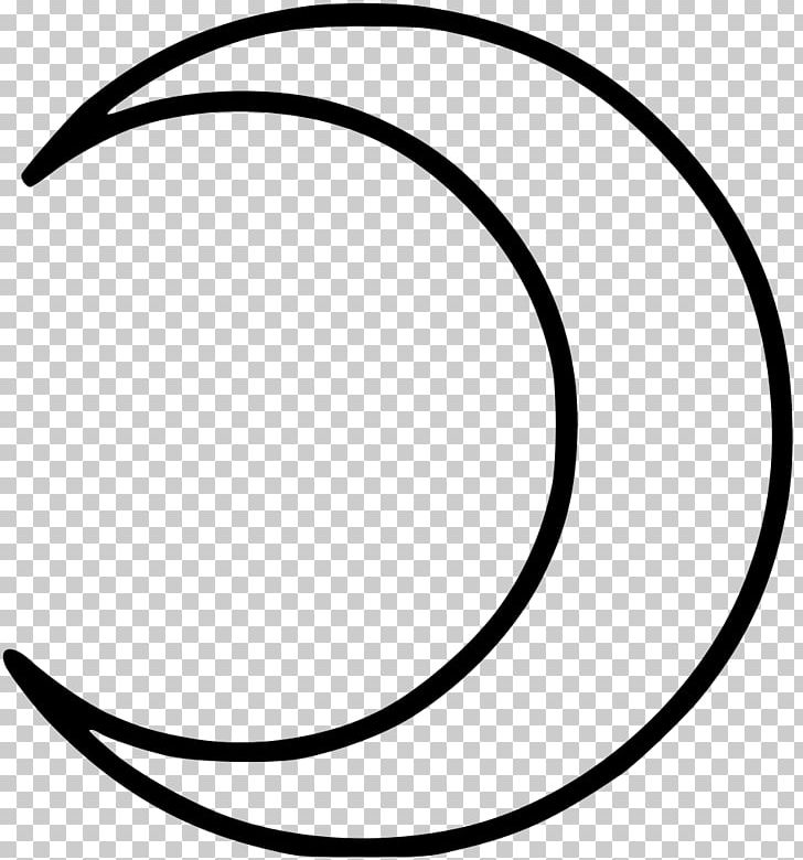 Crescent drawing moon symbol lunar phase png clipart area black black and white circle coloring book